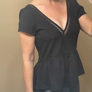 Free People Black Top